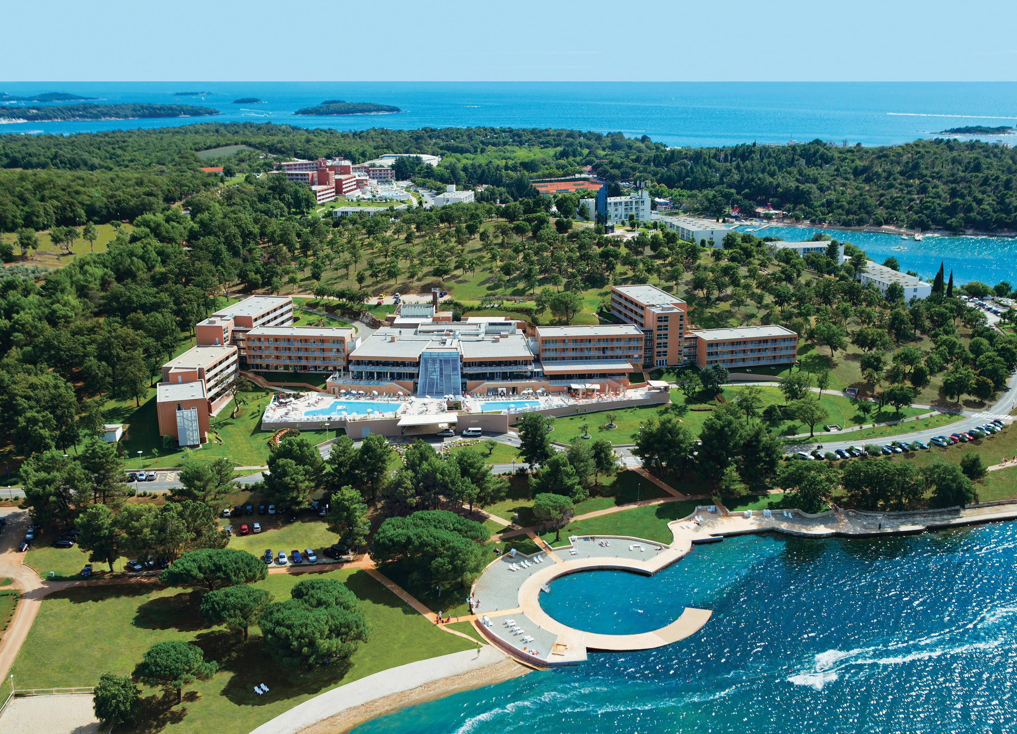Hotel Molindrio Plava Laguna Porec Bagian luar foto