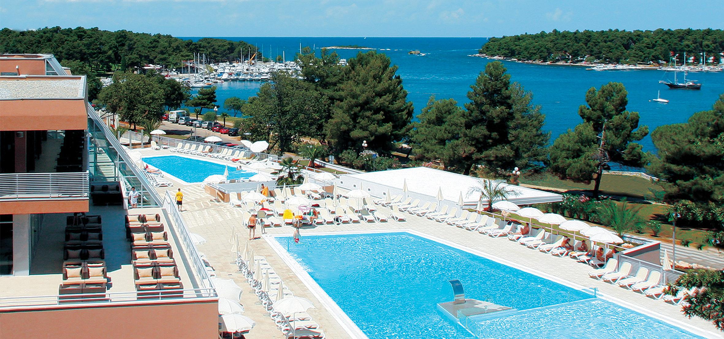 Hotel Molindrio Plava Laguna Porec Bagian luar foto