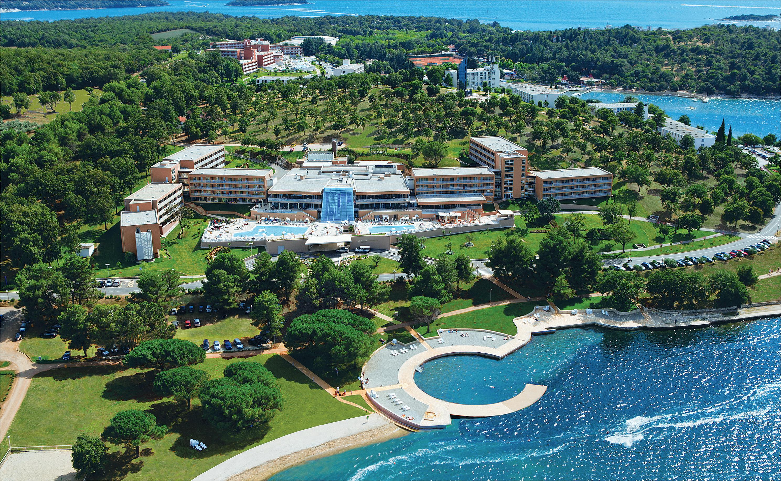Hotel Molindrio Plava Laguna Porec Bagian luar foto